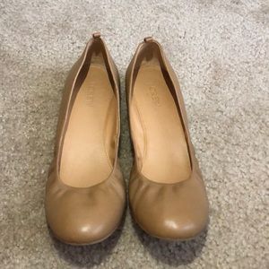 LIKE NEW! J. Crew leather Anya flats!